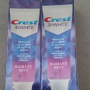 Crest 3D White Radiant Mint Toothpaste